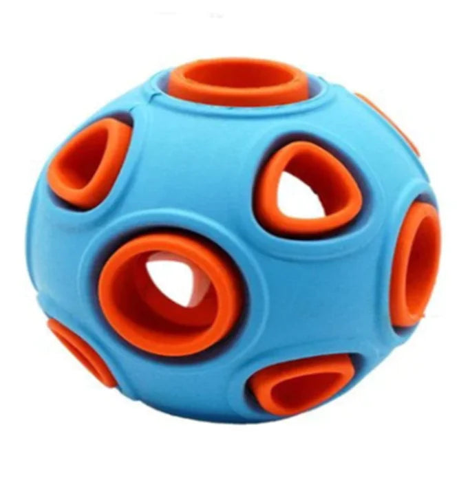 Interactive LED Sound Chewing Ball Dog Toy